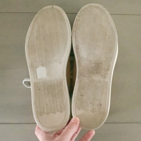 Common Projects Tan Perforated Achilles Low Sneakers Suede camel color 39 9 - Picture 14 of 16